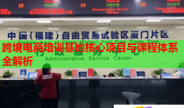 跨境电商培训基地核心项目与课程体系全解析