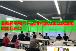 合肥跨境电商实战培训助力企业快速拓展国际市场
