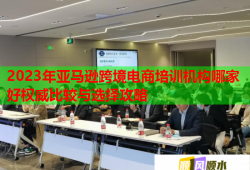 2023年亚马逊跨境电商培训机构哪家好权威比较与选择攻略