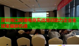 深圳海口跨境电商实战培训助力企业全球发展新机遇