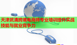 天津武清跨境电商师专业培训提升实战技能与就业竞争力