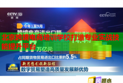 北京跨境电商培训学校打造专业实战技能提升平台