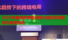 2025年最佳跨境电商孵化培训机构推荐与选择指南