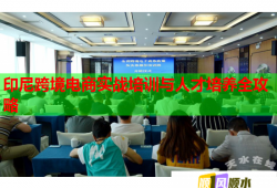 印尼跨境电商实战培训与人才培养全攻略