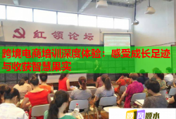 跨境电商培训深度体验：感受成长足迹与收获智慧果实