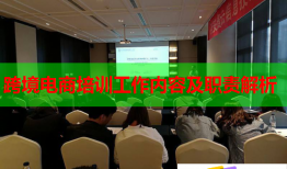 跨境电商培训工作内容及职责解析