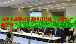 跨境电商实战培训提升技能与运营能力全攻略