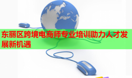 东丽区跨境电商师专业培训助力人才发展新机遇