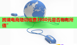 跨境电商培训收费3980元是否物有所值”