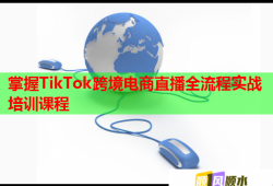 掌握TikTok跨境电商直播全流程实战培训课程
