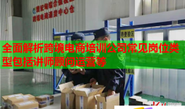 全面解析跨境电商培训公司常见岗位类型包括讲师顾问运营等
