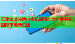 天津武清跨境电商培训班助力企业开拓国际市场新机遇