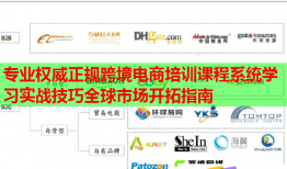专业权威正规跨境电商培训课程系统学习实战技巧全球市场开拓指南