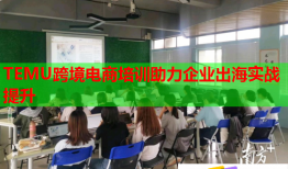 TEMU跨境电商培训助力企业出海实战提升