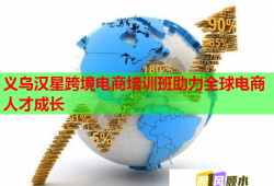 义乌汉星跨境电商培训班助力全球电商人才成长