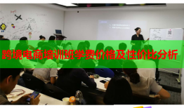 跨境电商培训班学费价格及性价比分析