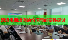 跨境电商培训的价值与必要性探讨