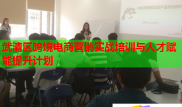武清区跨境电商营销实战培训与人才赋能提升计划