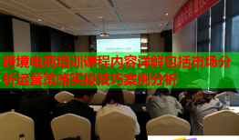 跨境电商培训课程内容详解包括市场分析运营策略实操技巧案例分析