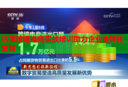 临漳跨境电商实战培训助力企业全球化发展