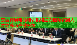 东丽跨境电商培训机构助力国际贸易人才培养与产业升级