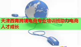 天津西青跨境电商专业培训班助力电商人才成长