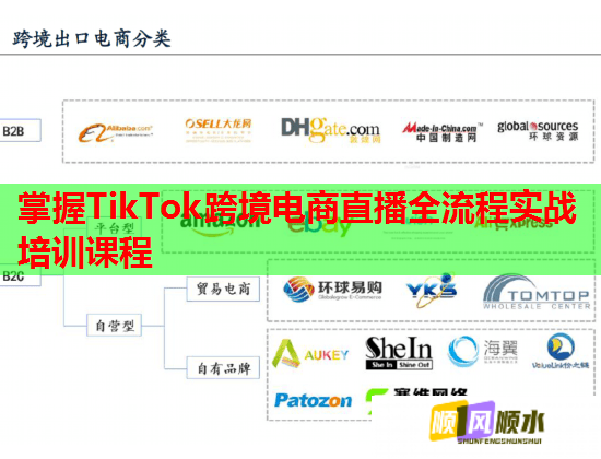 掌握TikTok跨境电商直播全流程实战培训课程